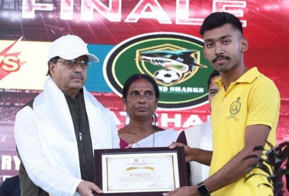 Nesha Mukt Premier League at Vidyapith play Ground, Belonia. TIWN Pic Jan 31 Nesha Mukt Premier League at Vidyapith play Ground, Belonia. TIWN Pic Jan 31